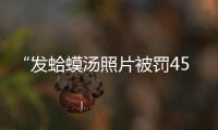 “发蛤蟆汤照片被罚45万”后续�
：餐馆老板已提起行政诉讼