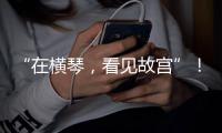“在横琴，看见故宫”	�！这场活动有数字故宫体验展→