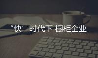 “快”时代下 橱柜企业遥遥领先行业的两大秘诀