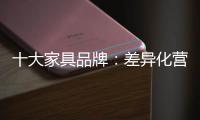 十大家具品牌：差异化营销 中小卖场夹缝生存