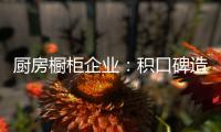 厨房橱柜企业
：积口碑造精品 重营销讲服务