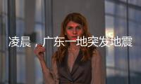 凌晨，广东一地突发地震！网友	：被吓醒了
