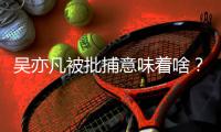 吴亦凡被批捕意味着啥？我们继续聊点儿法律问题