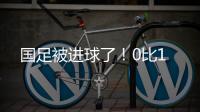 国足被进球了
！0比1