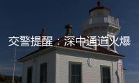 交警提醒�：深中通道火爆超预期
，停车打卡违规不可取