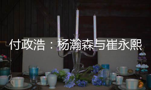 “就是崔永有点心疼小杨
