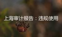上海审计报告	：违规使用21亿元土地补偿费，消费券出现乱象