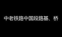 中老铁路中国段路基、桥梁、隧道工程完成99%