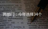 两部门
：今年选择34个左右的城市试点中小企业数字化转型