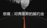 意媒
：邓弗里斯的解约金月底到期，巴萨很难签下他