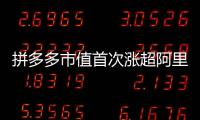拼多多市值首次涨超阿里，电商王座易主
？