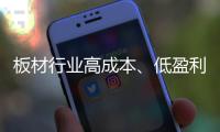 板材行业高成本	、低盈利 迈入微利时代