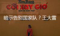 暗示告别国家队？王大雷社媒发文	�：拜拜