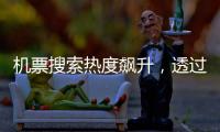 机票搜索热度飙升
，透过数据看“五一”假期旅游“热度”