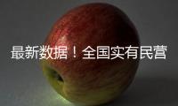 最新数据�
！全国实有民营经济组织1.85亿户
