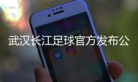 武汉长江足球官方发布公告
：俱乐部解散
