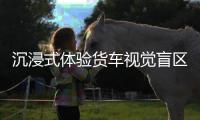 沉浸式体验货车视觉盲区
，凤山街道红荔社区交通安全课“入脑”“走心”