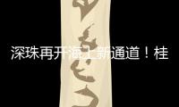 深珠再开海上新通道！桂山岛至宝安机场航线今天启航→