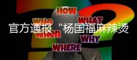 官方通报“杨国福麻辣烫店食品柜出现老鼠”：责令停业已立案