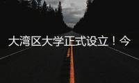 大湾区大学正式设立	！今年广东招生80人