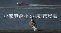 小家电企业：根据市场需求而变 努力成为行业弄潮者