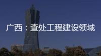 广西：查处工程建设领域腐败问题440件 处分470人