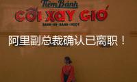 阿里副总裁确认已离职
！钉钉创始人回归钉钉掌舵
