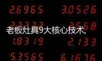 老板灶具9大核心技术,让大火力更加均匀、稳定