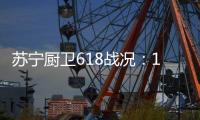 苏宁厨卫618战况：12小时同比增长76%