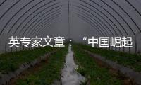 英专家文章：“中国崛起见顶”是西方一厢情愿