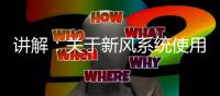 讲解：关于新风系统使用费用及维护费用问题