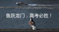鱼跃龙门，高考必胜！