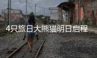 4只旅日大熊猫明日启程回国
，日本民众依依惜别