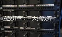 A股开盘：三大指数齐上涨