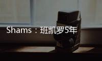 Shams�：班凯罗5年2.87亿美元顶薪合同与魔术队续约