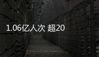 1.06亿人次 超2019年同期
！端午出游很“热”