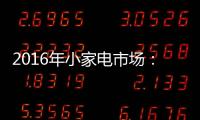 2016年小家电市场	：增长稳健 潜力无限