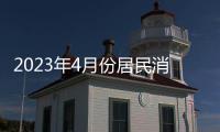 2023年4月份居民消费价格同比上涨0.1%，环比下降0.1%