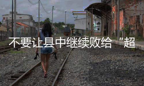 县域教育作为一个整体